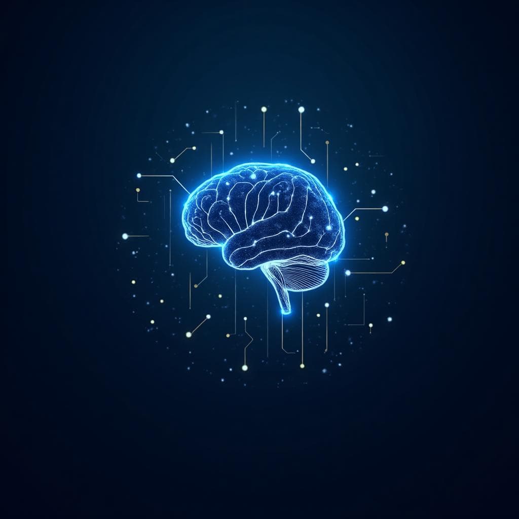 AI neural network visualization