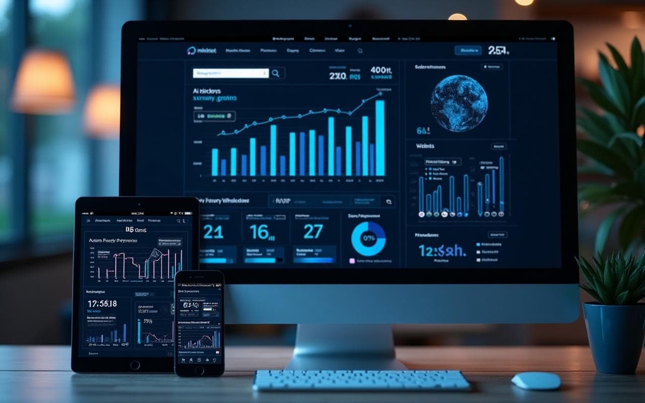 AI powered SEO and brand audit dashboards