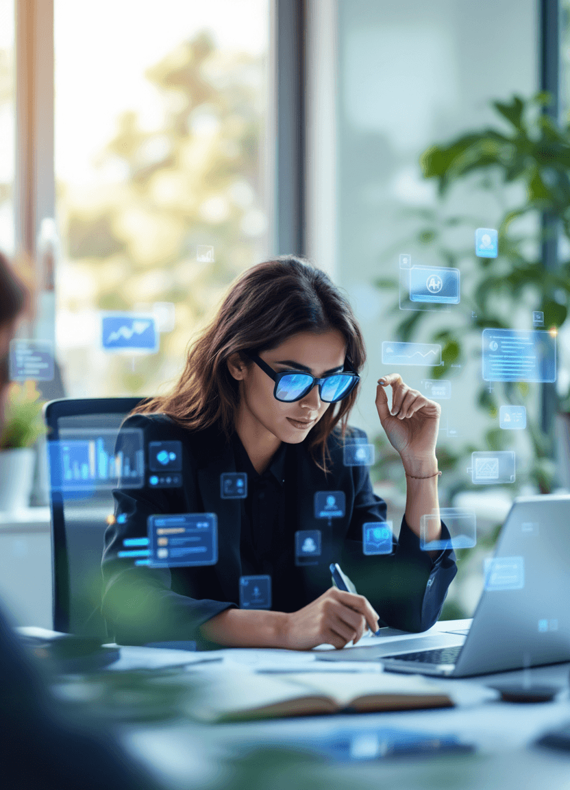 Robotics and AI devices for business - smart cameras AI glasses and intelligent automation hardware