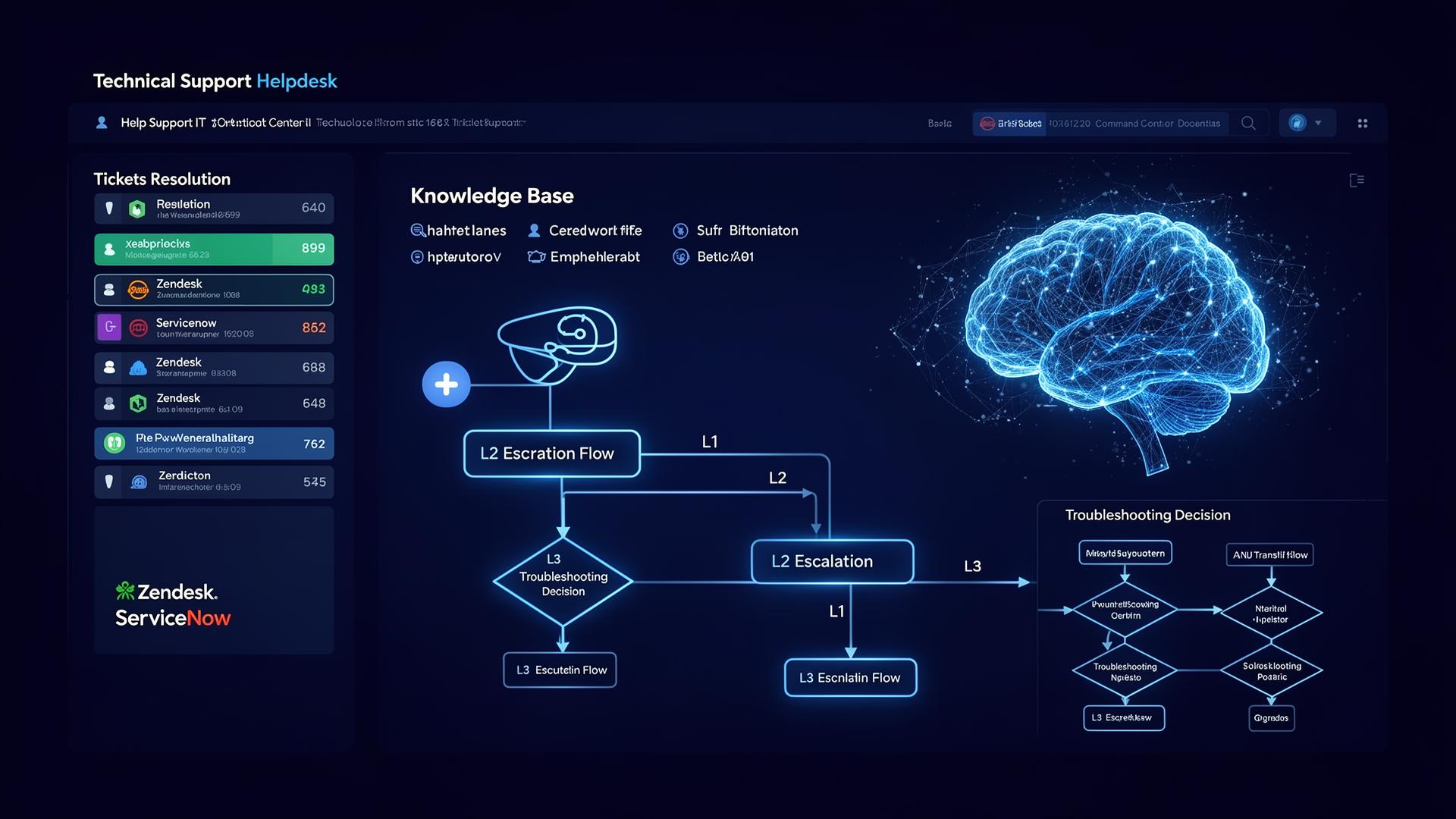 SaaS & IT Services Client project screenshot